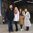 Brazil customers visit our factory for lychee pulp production line